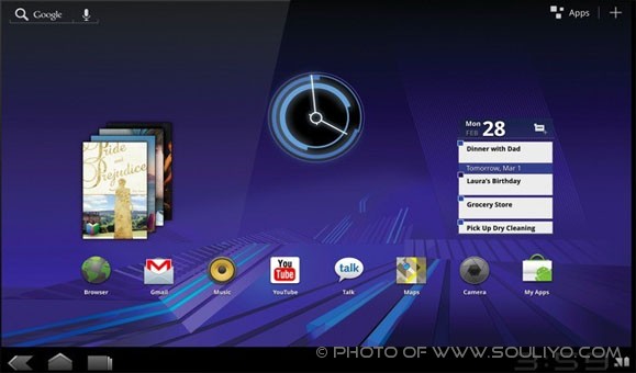 Android 3.0 Honeycomb ເຜີຍໂຕຢ່າງເປັນທາງການແລ້ວ