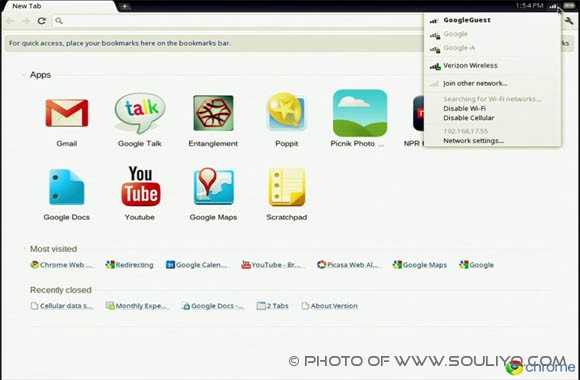 ມາຮູ້ຈັກກັບ Chrome OS ລະບົບປະຕິບັດການໃຫມ່ ຈາກ Google