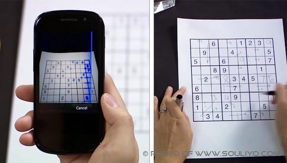 ມະຫາເທບ Google Goggle ທີ່ນັກຫລິ້ນ Sudoku ອັນດັບໂລກຕ້ອງຍອມ